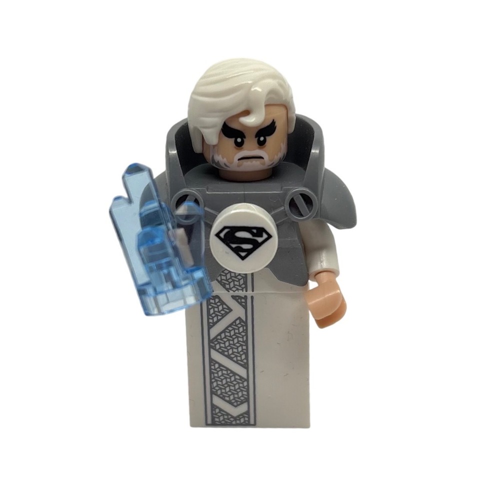 LEGO DC Super Heroes Jor-El Minifigure with Kryptonian Crystal White Robes